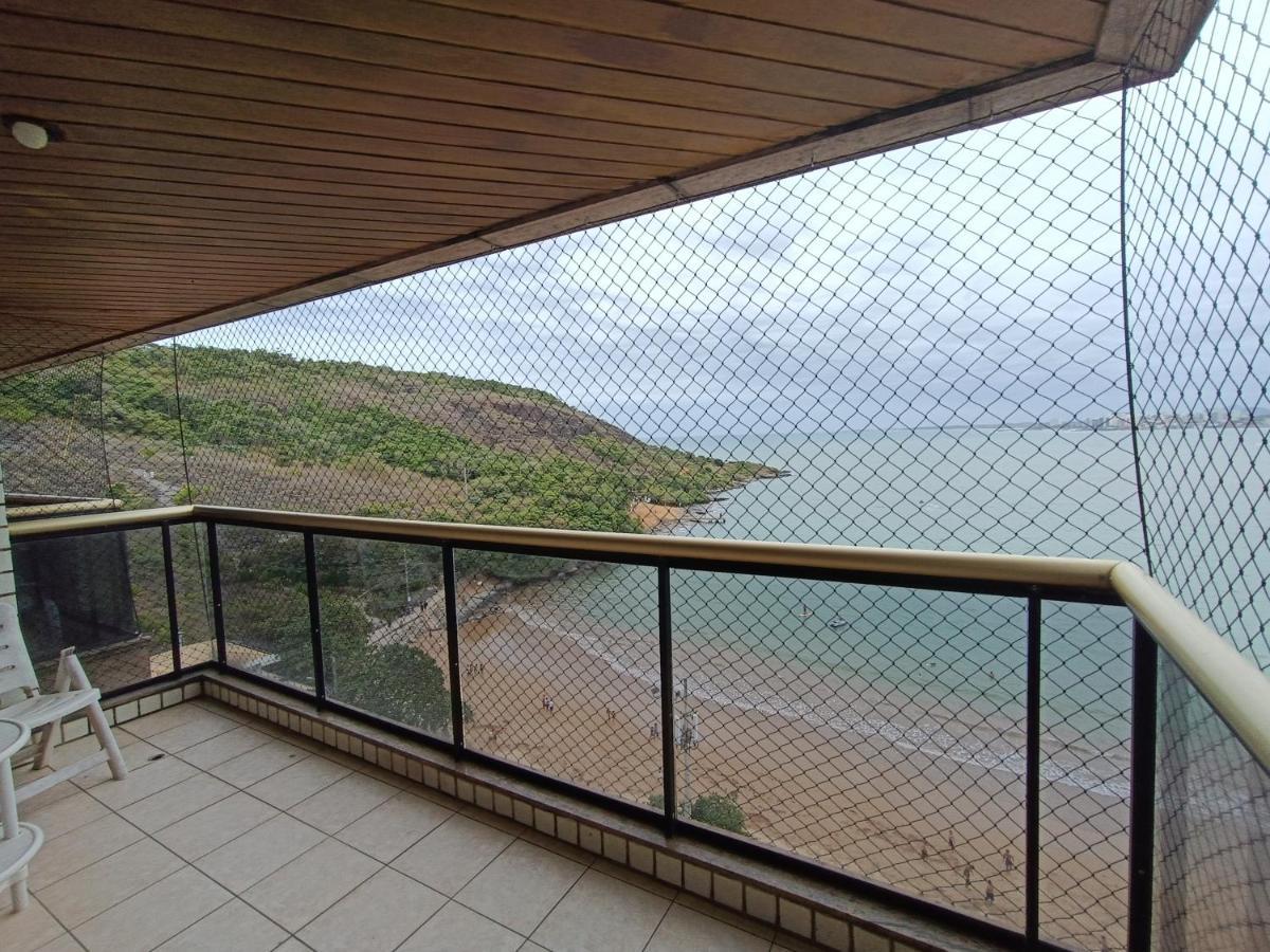 Apt Canto Nobre, Frente Total Para O Mar, 4 Quartos, Vaga De Garagem E Wi Fi Guarapari Dış mekan fotoğraf