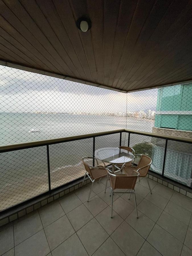 Apt Canto Nobre, Frente Total Para O Mar, 4 Quartos, Vaga De Garagem E Wi Fi Guarapari Dış mekan fotoğraf