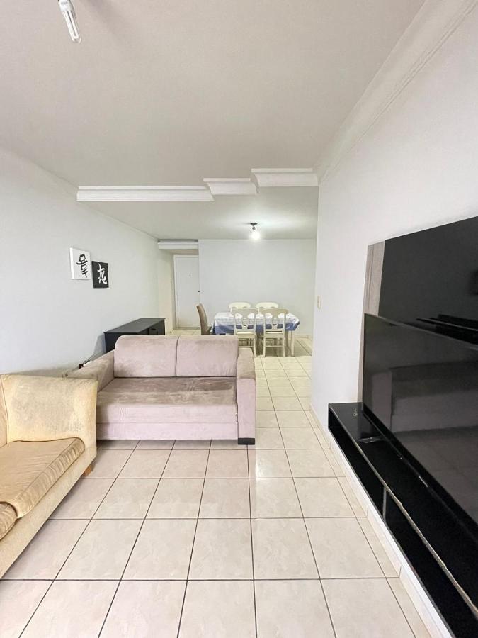 Apt Canto Nobre, Frente Total Para O Mar, 4 Quartos, Vaga De Garagem E Wi Fi Guarapari Dış mekan fotoğraf